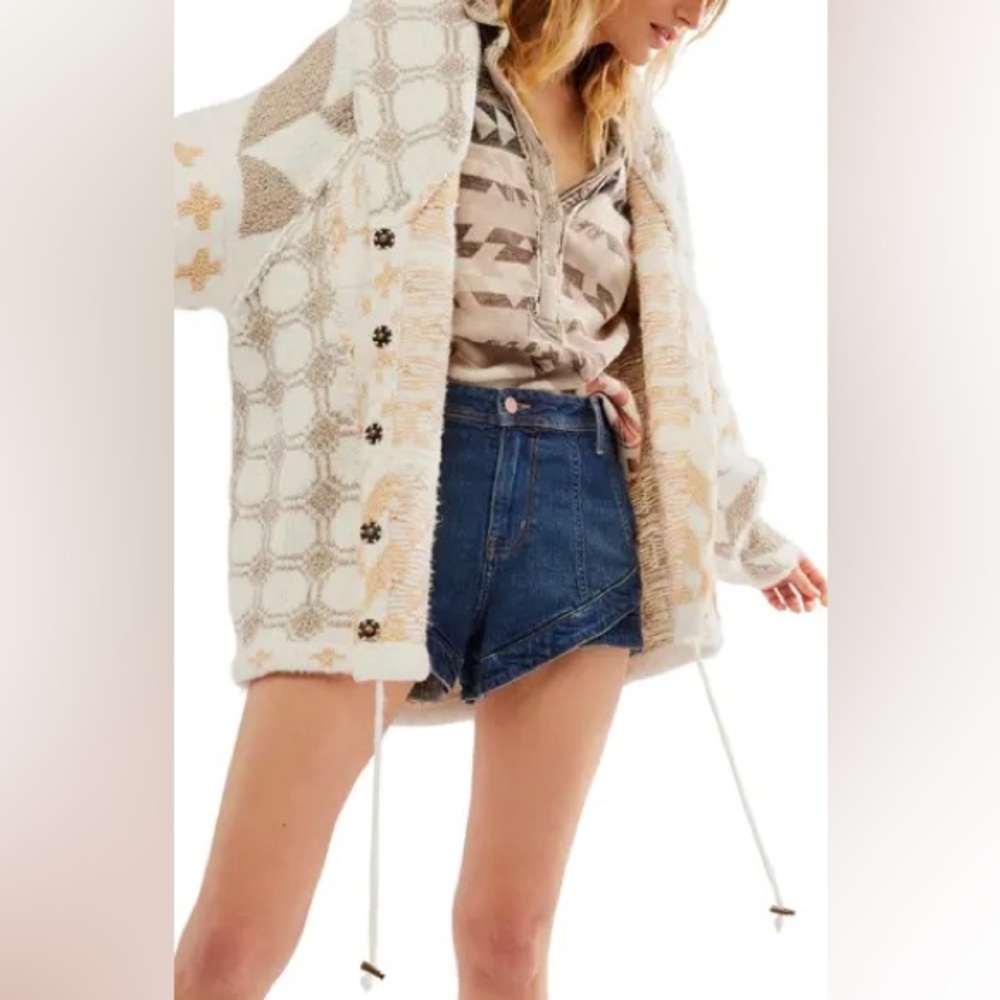 Free People Bright and Optimistic Cardi